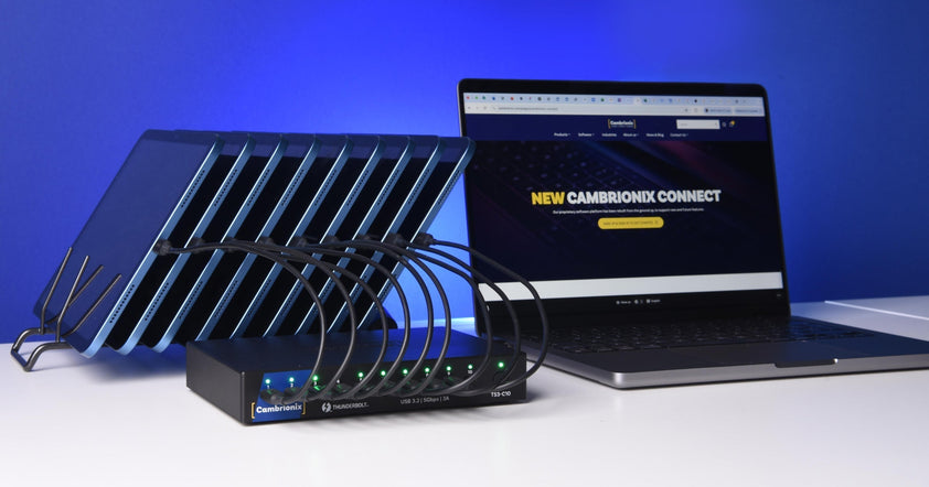 Firmware updates for Cambrionix hubs